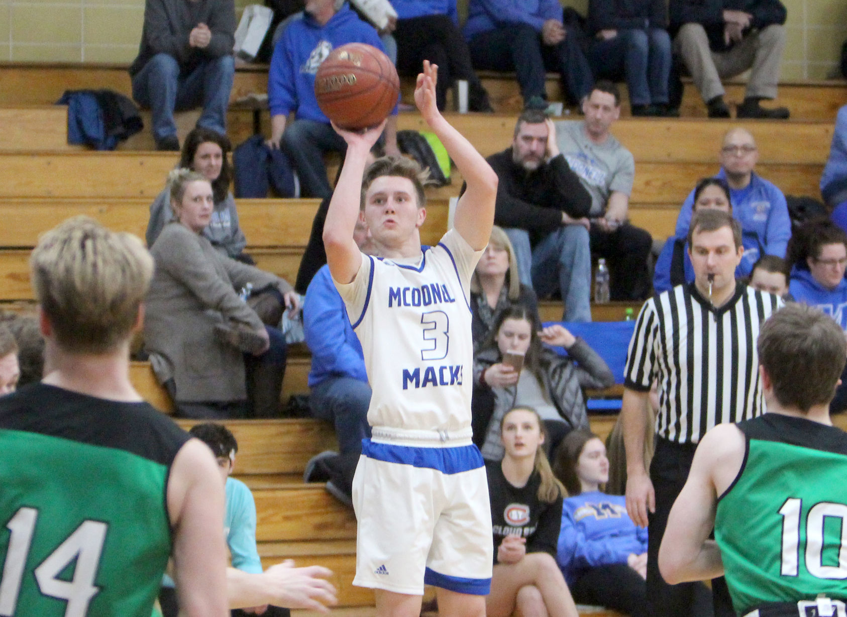Eau Claire Regis at McDonell boys basketball 2-13-19